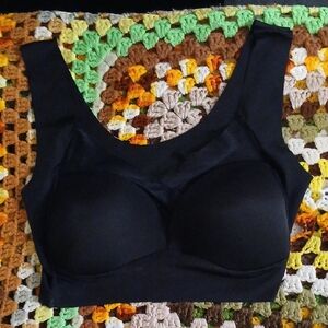 Everyday Seamless Support Bra - Black